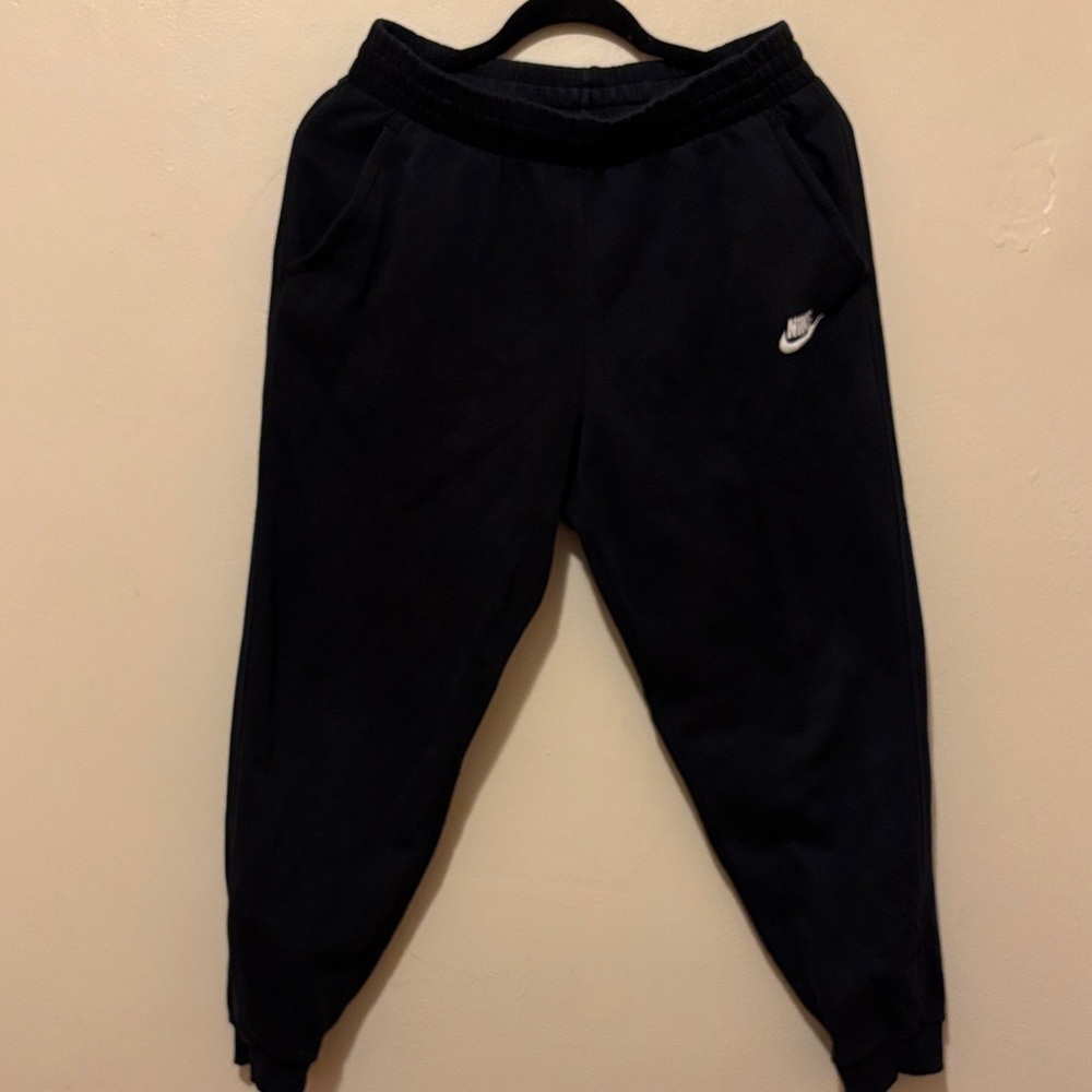 Nike Kids Navy Blue Joggers